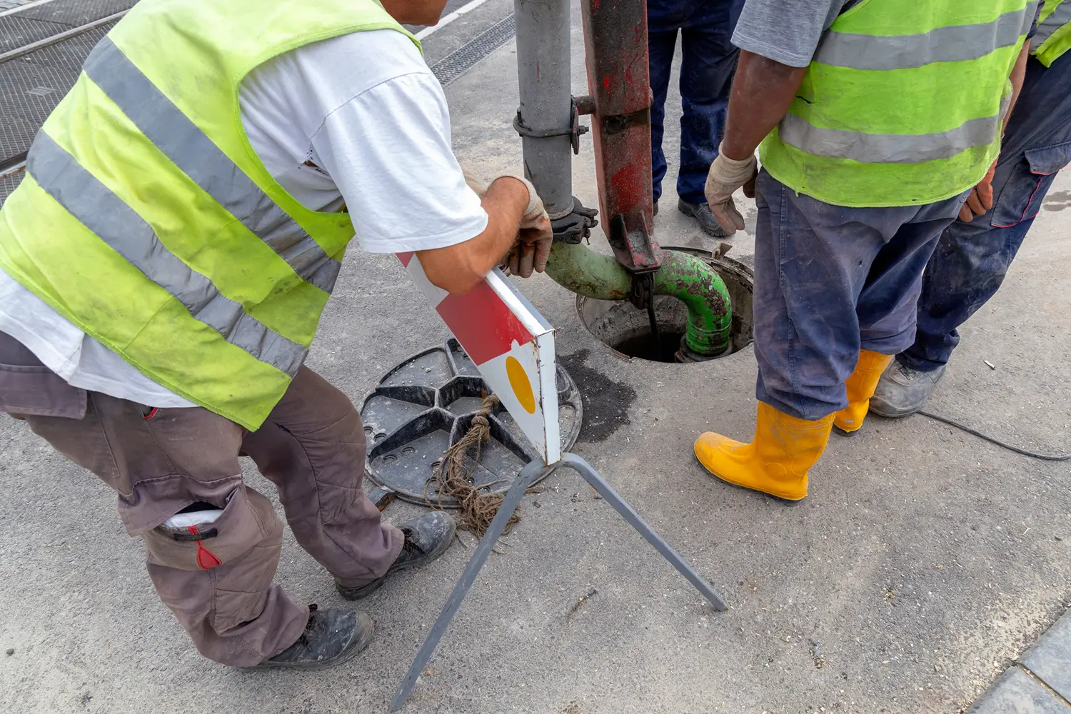 CCTV drain survey inspection in Purfleet